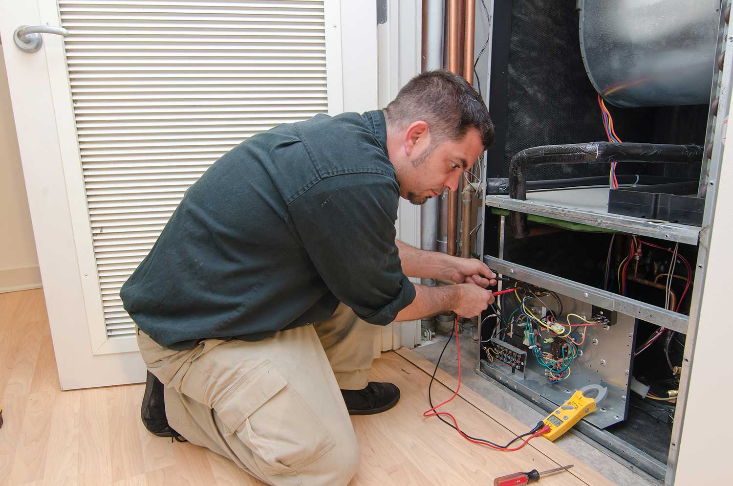 Installing odd systems plus Heating plus Air Conditioning unit through an Heating plus Air Conditioning professional